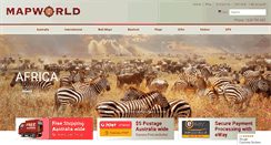 Desktop Screenshot of mapworld.com.au