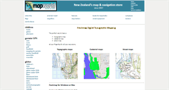 Desktop Screenshot of mapworld.co.nz